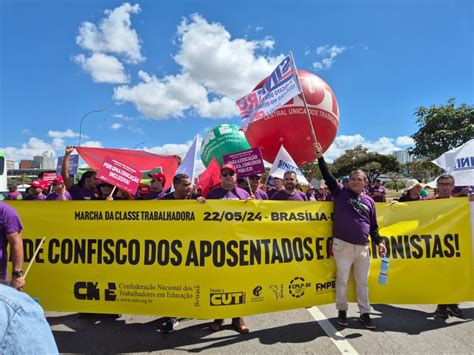 Marcha Da Classe Trabalhadora Em Bras Lia Luta Por Emprego Digno E