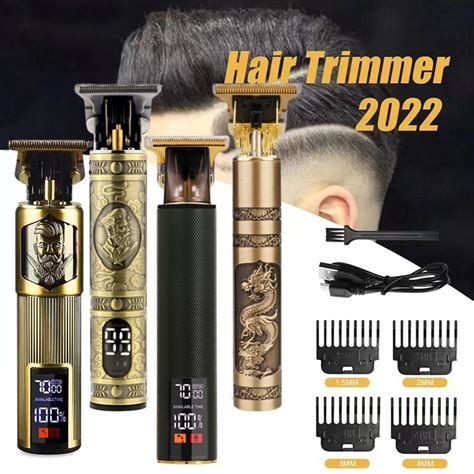 T9 Máquina De Cortar Cabelo Profissional Barbeador Elétrico Aparador