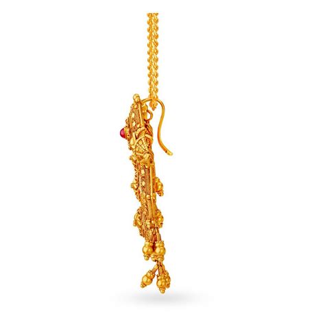 Buy Tanishq 22 Karat Gold Pendant Earrings Set At Best Price Tanishq UAE