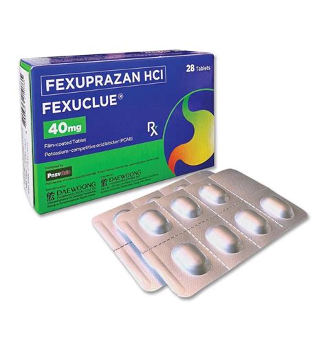 Fexuclue Mechanism Of Action MIMS Philippines