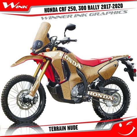 Graphics Kit For Honda Crf Rally Winner S