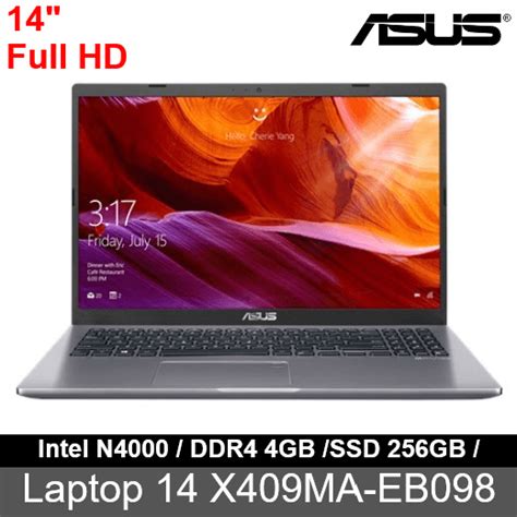 Asus Laptop X Ma Intel N Ghz Gb M Ssd