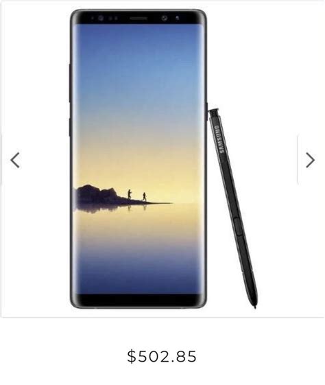 Samsung Galaxy Note 8 64gb Unlocked Gsm Lte Android Phone W Dual 12 Megapixel Camera Midnight