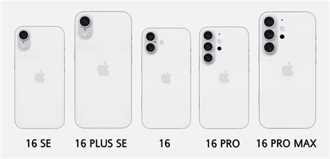 Gerücht Apple iPhone 16 SE und iPhone 16 Plus SE werden unter iPhone