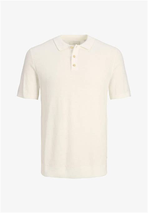 Jack And Jones Polo Tofu écru Zalando Fr