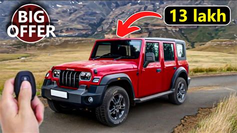 Mahindra Thar Door Launch Date Features Interior Design Price Or Images