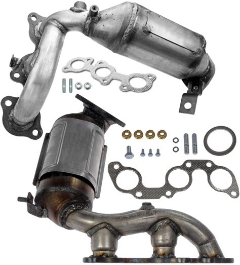 Amazon AutoShack Front And Rear Exhaust Manifold Catalytic