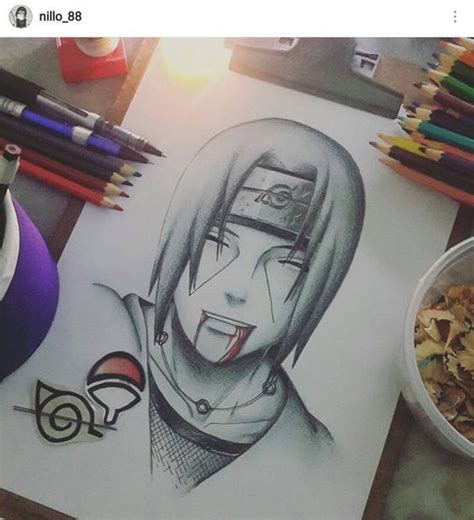 Itachi Uchiha Pencil Drawing - bestpencildrawing