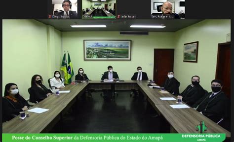 Mp Ap Participa Da Solenidade De Posse Do Conselho Superior Da