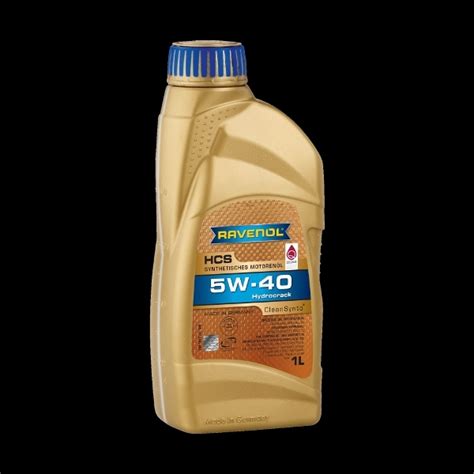 Масло моторное RAVENOL 5W-40 Синтетическое - купить в интернет-магазине ...