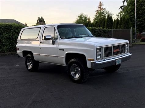 1987 Gmc Jimmy 4x4 2 Door K5 Blazer 5 7l V8 Eng 94k Miles 2owner Rust