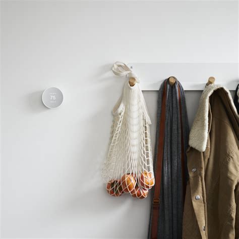 Google Nest White Digital Thermostat with Wi-Fi Compatibility GA01334-CA | RONA