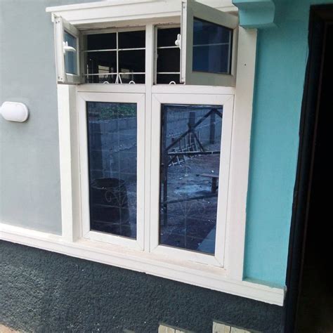 Aluminium Powder Coated White Aluminum Casement Window For Office