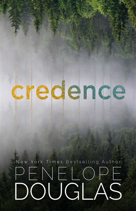 COVER REVEAL: Credence by Penelope Douglas : Natasha is a Book Junkie