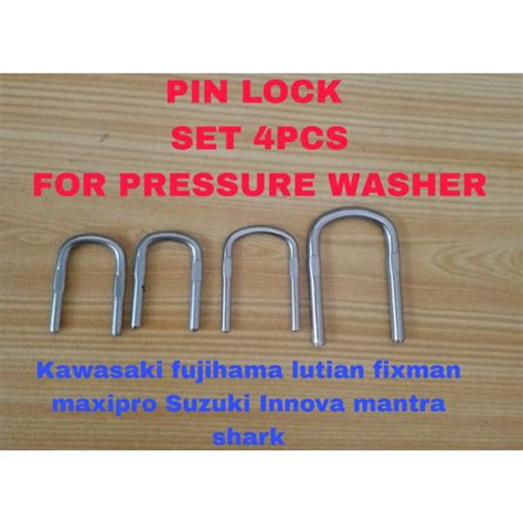 PIN LOCK FOR PRESSURE WASHER KAWASAKI FUJIHAMA FIXMAN LUTIAN MANTRA