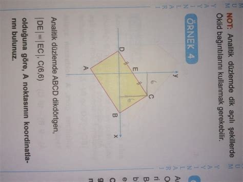 Analitik Geometri Sorusu Seri Bakacak Var M Eodev