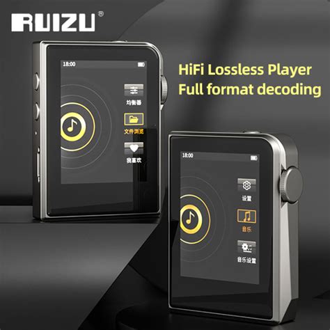 RUIZU Máy Nghe Nhạc MP3 Âm Nhạc HiFi A58 24Bit DSD256 Giải Mã Lossless ...