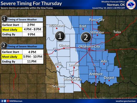 City Of Okc On Twitter With The Possibility Of Severe Weather