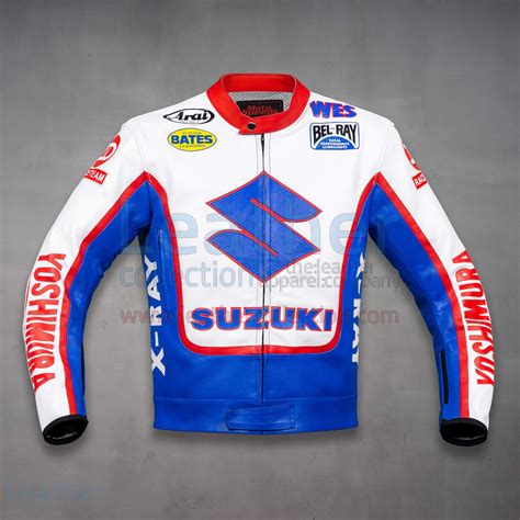 Suzuki Leather Riding Jacket Suzuki Leather Jacket