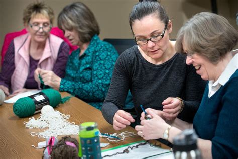 Lifelong Learning Students Discover The Zen Of Crochet Local