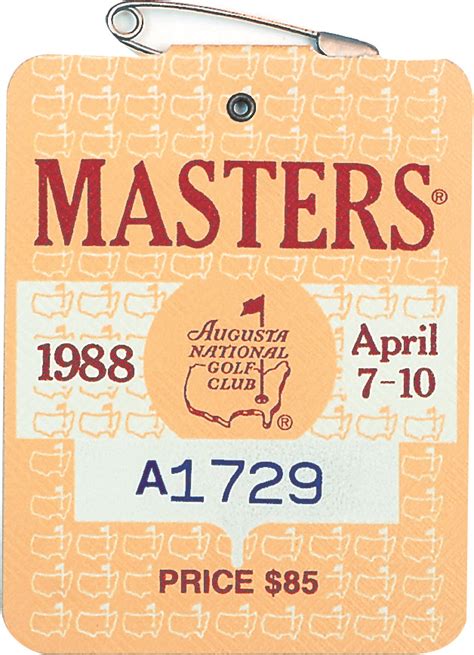 Photos: See all the Masters badges from 1934 to 2023