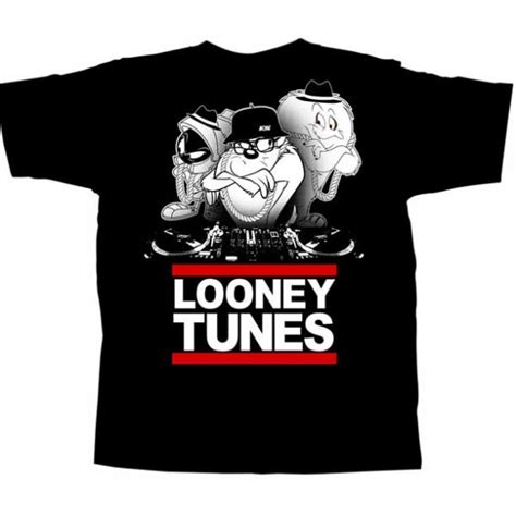 Looney Tunes Adult T Shirt Featuring Marvin Gossamer And Taz Looneystore