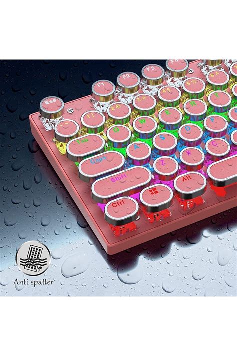 Leaven K550 Red Switch Mekanik Oyuncu Klavyesi hot swap rainbow Rgb 3 Adet Yedek Switch Fiyatı