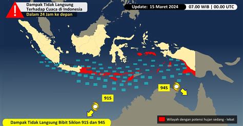 Bmkg Temukan Tiga Bibit Siklon Tropis Pemicu Cuaca Ekstrem Indonesia