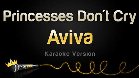 Aviva - Princesses Don't Cry (Karaoke Version) - YouTube