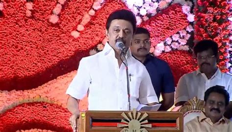 cm stalin speech in chennai mass marriage ceremony | Tamil Nadu News in ...