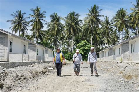 Foto Nih Perkembangan Proyek Huntap Tahap 2A Pasca Bencana Di Sulteng