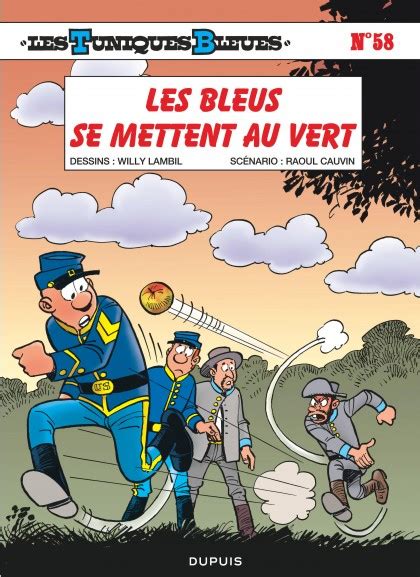 Les Tuniques Bleues la série de bande dessinée de Cauvin Lambil