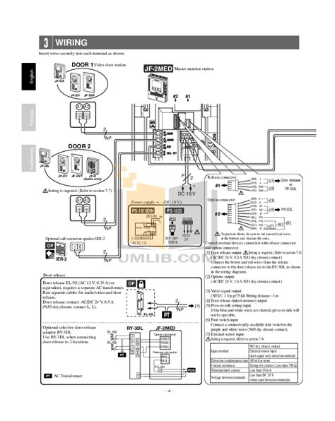 Aiphone Td 6h Wiring Diagram