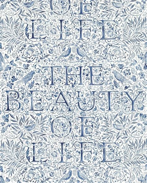 The Beauty Of Life Tyg Från William Morris® Fm264 01