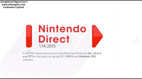 New Nintendo Direct Announced Youtube