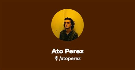 Ato Perez Instagram TikTok Linktree