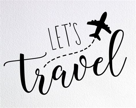 Let S Travel Svg Travel Svg Adventure Svg Dxf Png Cut Etsy