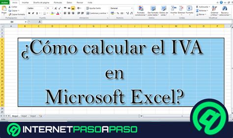 Calcular El Iva En Excel Gu A Paso A Paso