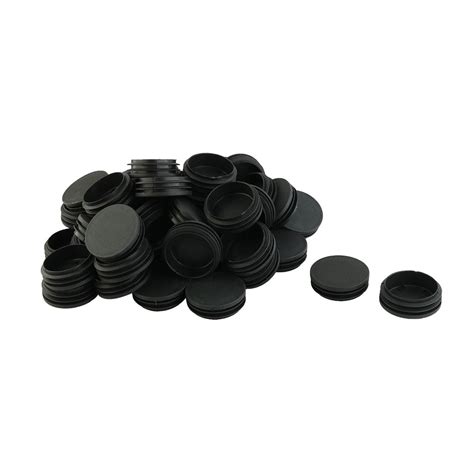 Home Plastic Round Tubing Hole End Cap Cover Pipe Tube Insert 50mm 2