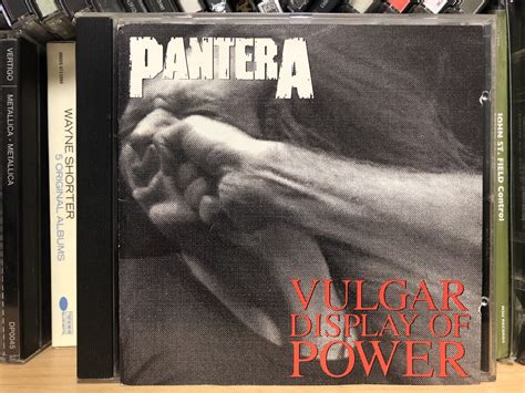 Pantera Vulgar Display Of Power Album Cover