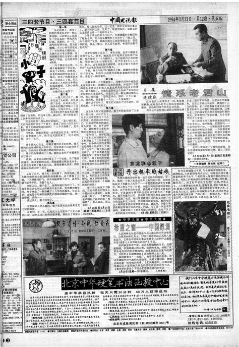 1994年第12期 中国电视报 哔哩哔哩