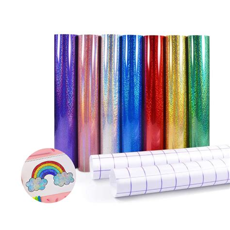 Pvc X Permanent Holographic Adhesive Vinyl Roll