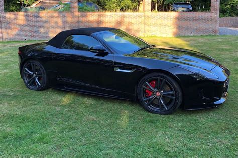 Jaguar F Type R Black Convertible 5 0 Supercharged Jaguar F Type