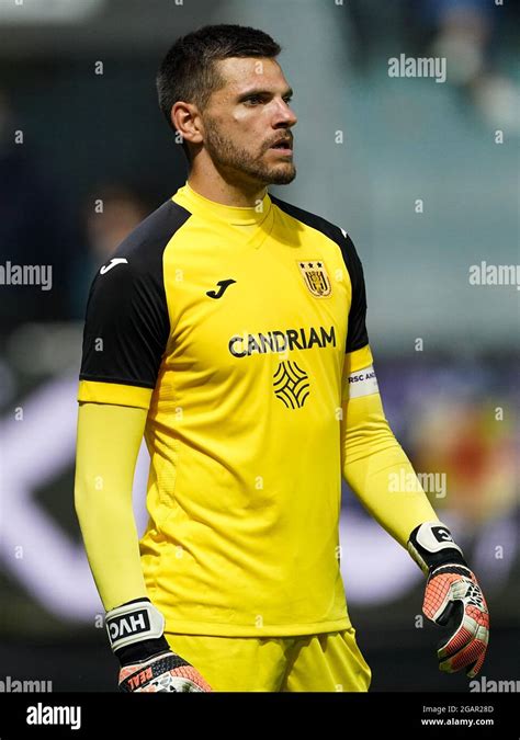 Eupen Belgium July Goalkeeper Hendrik Van Crombrugge Of