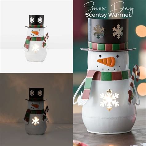 Snow Day Snowman Scentsy Warmer Incandescent Scentsy Us Scentsy