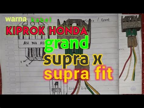 WARNA JALUR KABEL KIPROK HONDA GRAND YouTube