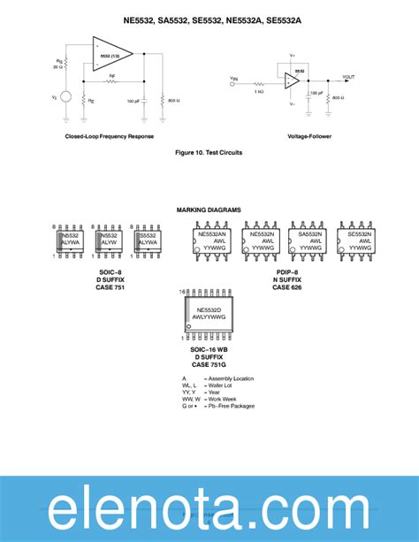 NE5532 Datasheet PDF 171 KB ON Semiconductor Pobierz Z Elenota Pl