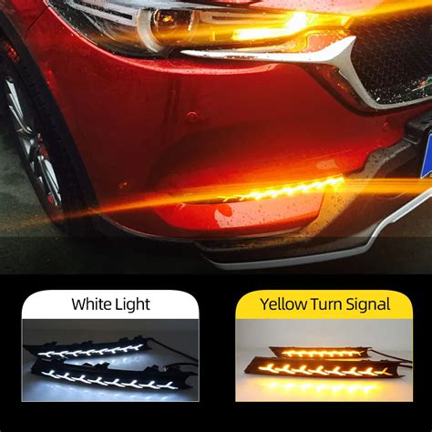 Luces Led De Circulaci N Diurna Para Coche Mazda Luces Antiniebla Drl