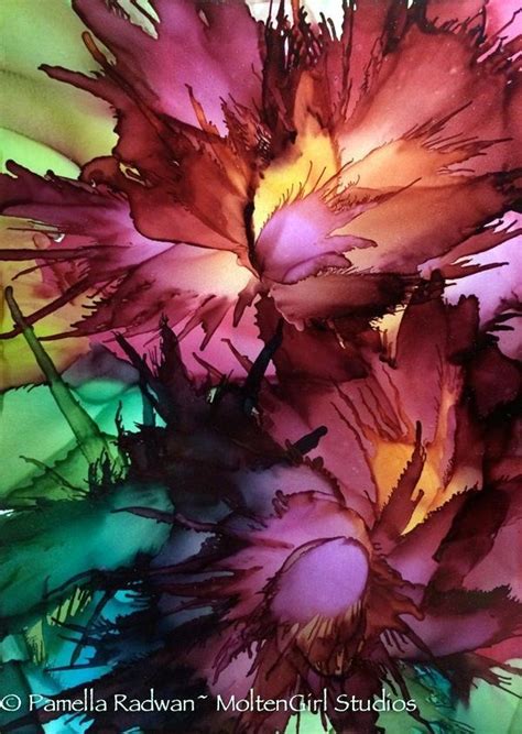 40 Ink Painting Ideas For Inspiration Bored Art Alcohol Ink Art