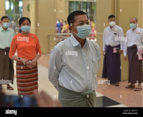 General min aung hlaing 2020 hi-res stock photography and images - Alamy